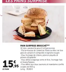 Hyper U PAIN SURPRISE BRIOCHÉ offre