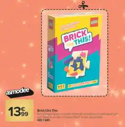 Carrefour Market LEGO Brick Like This offre