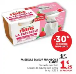 Hyper U Rians La Faisselle offre