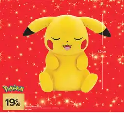 Carrefour Market Pokémon Peluche Pikachu offre