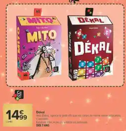 Carrefour Market Dekal offre
