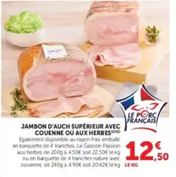 Hyper U Jambon d'Auch Supérieur offre