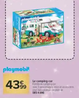 Carrefour Market Playmobil Le camping-car offre