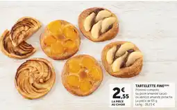 Hyper U TARTELETTE FINE offre