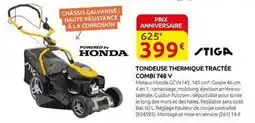 Rural Master Tondeuse thermique tractee combi 748 v offre