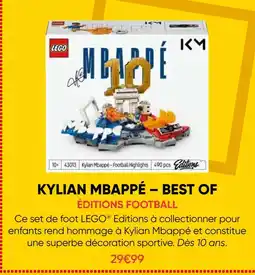 Fnac Éditions football kylian mbappé – best of offre