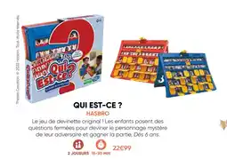 Fnac Hasbro qui est-ce ? offre