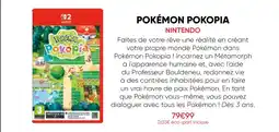 Fnac Nintendo pokémon pokopia offre