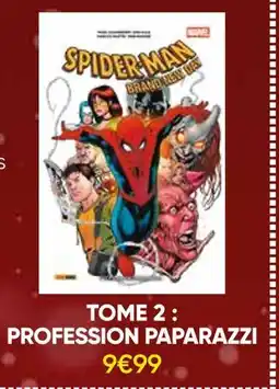 Fnac Spider man tome 2 : profession paparazzi offre