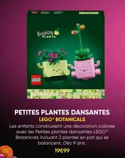 Fnac Lego botanicals petites plantes dansantes offre