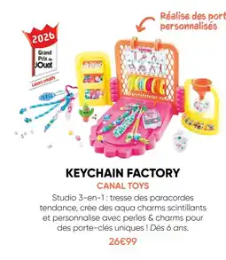 Fnac Canal toys keychain factory offre