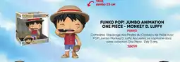 Fnac Funko funko pop! jumbo animation one piece - monkey d. luffy offre