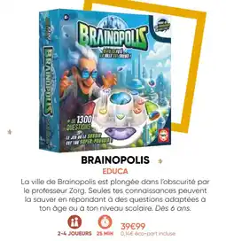 Fnac Educa brainopolis offre
