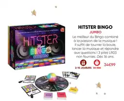 Fnac Jumbo hitster bingo offre