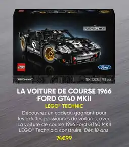 Fnac Lego technic la voiture de course 1966 ford gt40 mkii offre