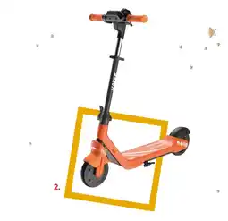 Fnac Navee trottinette électrique k100 pro noir et orange offre