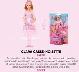 Fnac Barbie clara casse-noisette offre