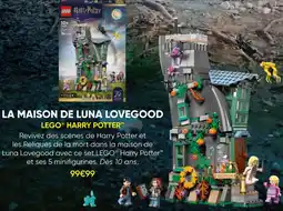 Fnac Lego harry potter harry potter la maison de luna lovegood offre
