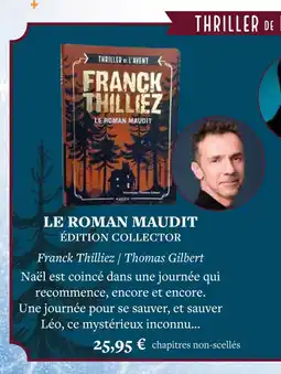 Fnac Le roman maudit édition collector offre