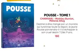Fnac Charivari poussé - tome 1 offre