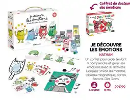 Fnac Nathan je découvre les émotions offre