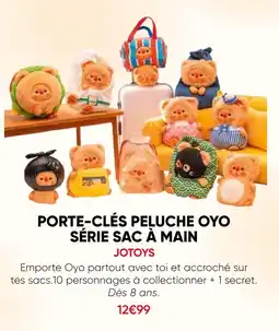 Fnac Jotoys porte-clés peluche oyo série sac à main offre