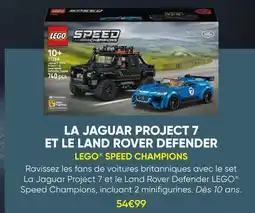 Fnac Lego speed champions la jaguar project 7 offre