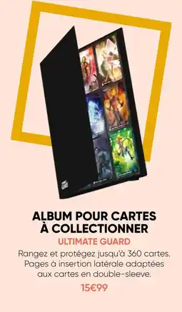 Fnac Ultimate guard album pour cartes à collectionner offre