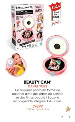 Fnac Canal toys beauty cam offre