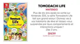 Fnac Nintendo tomodachi life offre