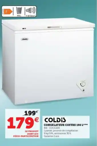 Congelateur coffre 199