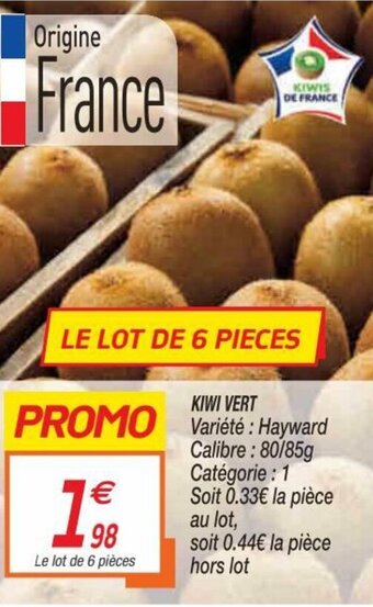 Netto Kiwi vert offre