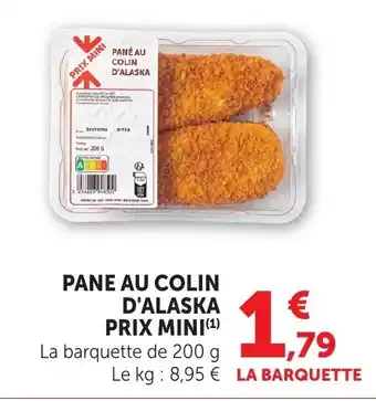 PANÉ AU COLIN D'ALASKA