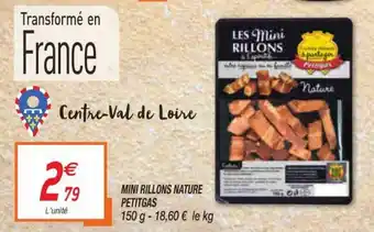 Netto Mini rillons nature offre