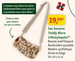 Maxi Zoo Teddy More Sac banane offre