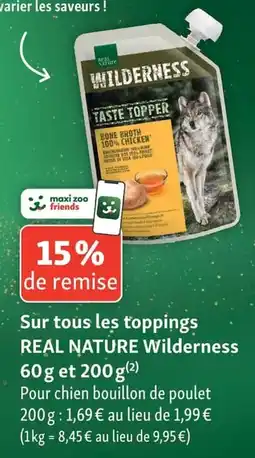 Maxi Zoo REAL NATURE Wilderness offre