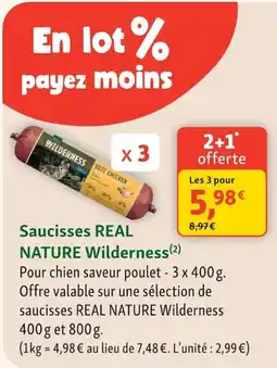 Maxi Zoo REAL NATURE Wilderness offre