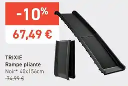 Tom&Co TRIXIE Rampe pliante offre