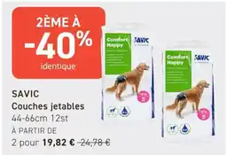 Tom&Co SAVIC Couches jetables offre