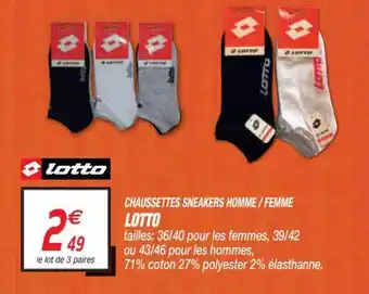 Chaussette sneakers homme / femme