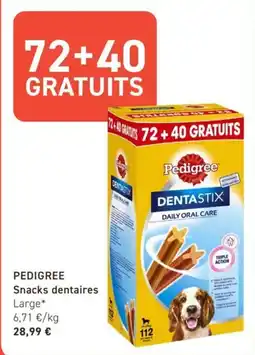 Tom&Co Pedigree Snacks dentaires offre