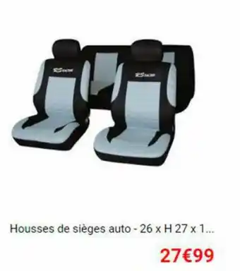Housses de sièges auto