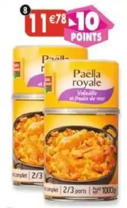 Maximo Paella royale offre