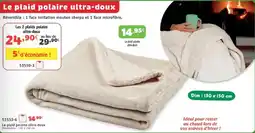 Maximo Le plaid polaire ultra-doux offre