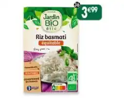 Maximo Jardin Bio étic Riz basmati offre
