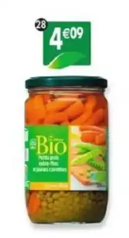 Maximo Bio Petits pois extra-fins et purées carottes offre