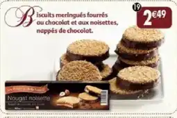 Maximo Les Biscuits de Belle France Nougat noisette offre