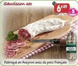 Maximo Bastide Saucisson sec offre