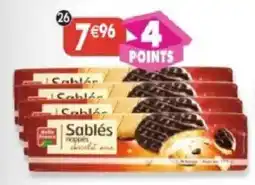 Maximo Sablés nappés chocolat noir offre