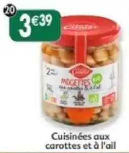Maximo Cuisinées aux carottes et à l'ail offre